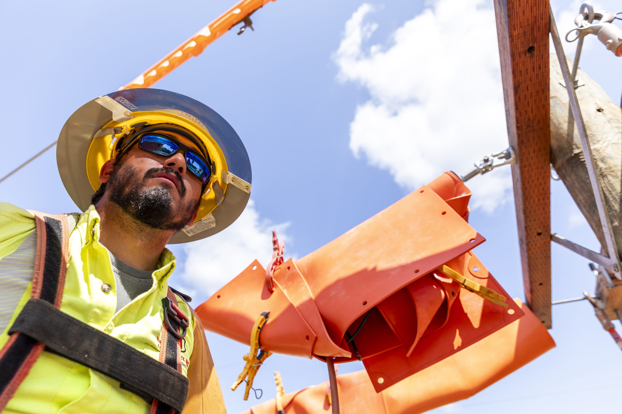 Lineman looking toward their task | Northwest Lineman College
